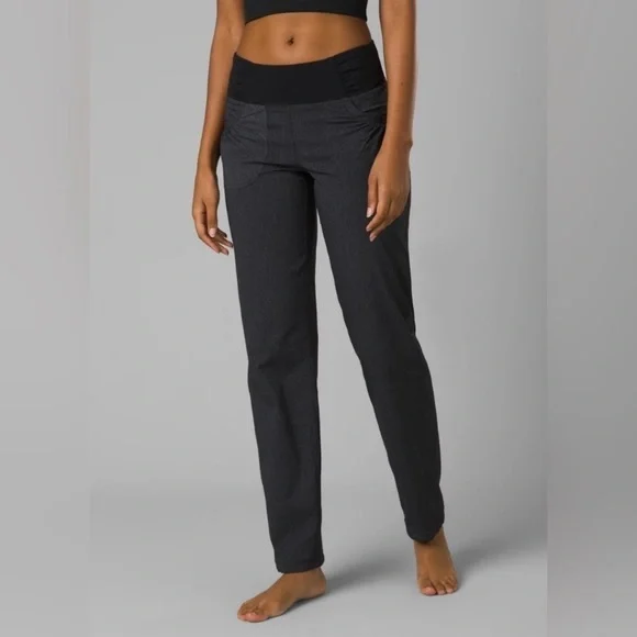 🐲💙PrAna Summit Charcoal Grey Short Fit Pants - Picture 12 of 12